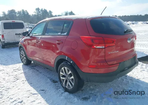 2014 Kia Sportage Lx from USA, damaged, VIN KNDPBCAC3E7553663